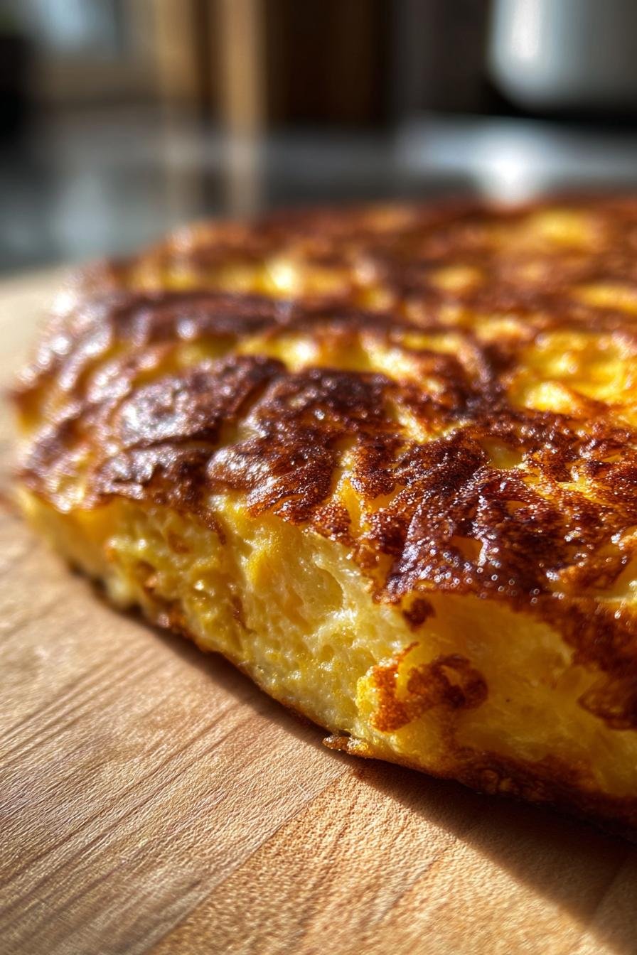 Fluffy baked omelette