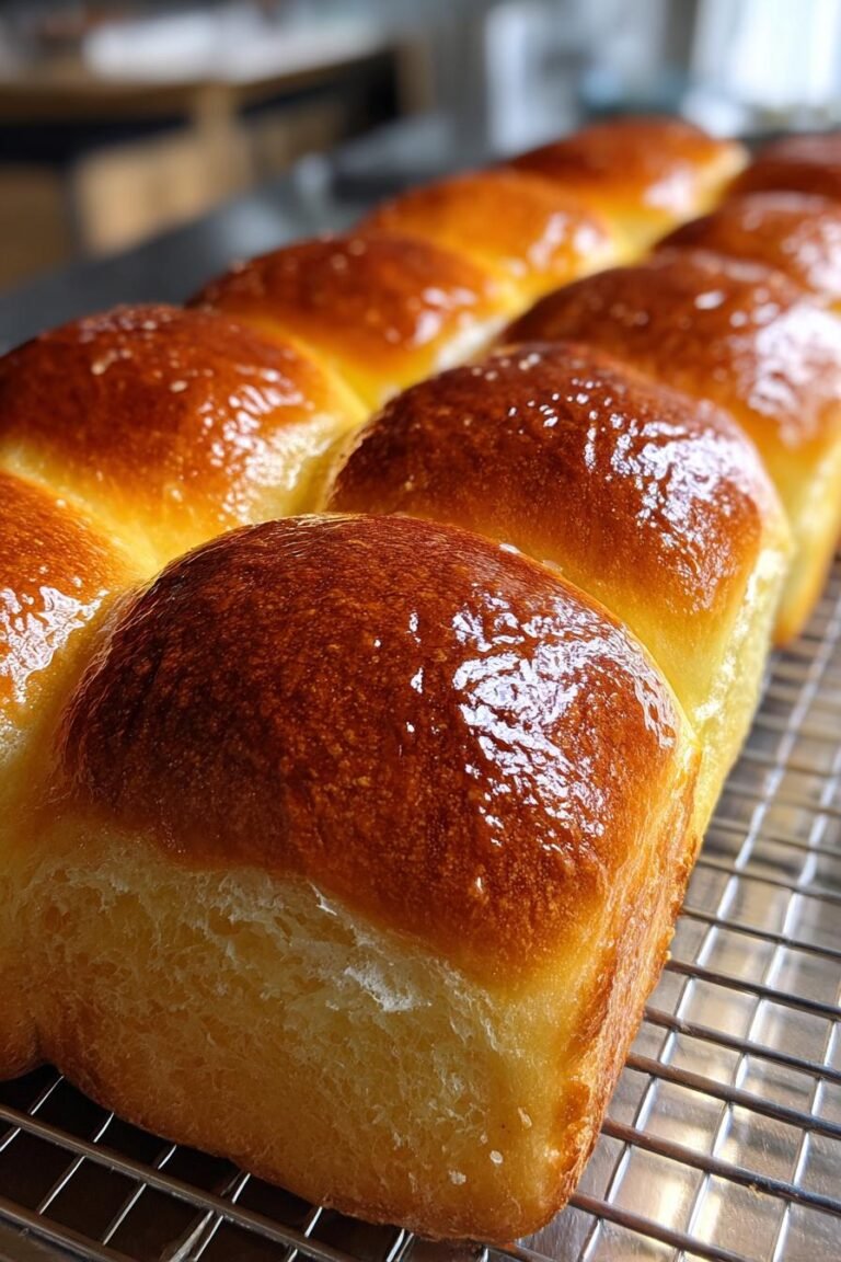 Fluffy brioche buns