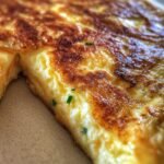 Fluffy egg white omelette