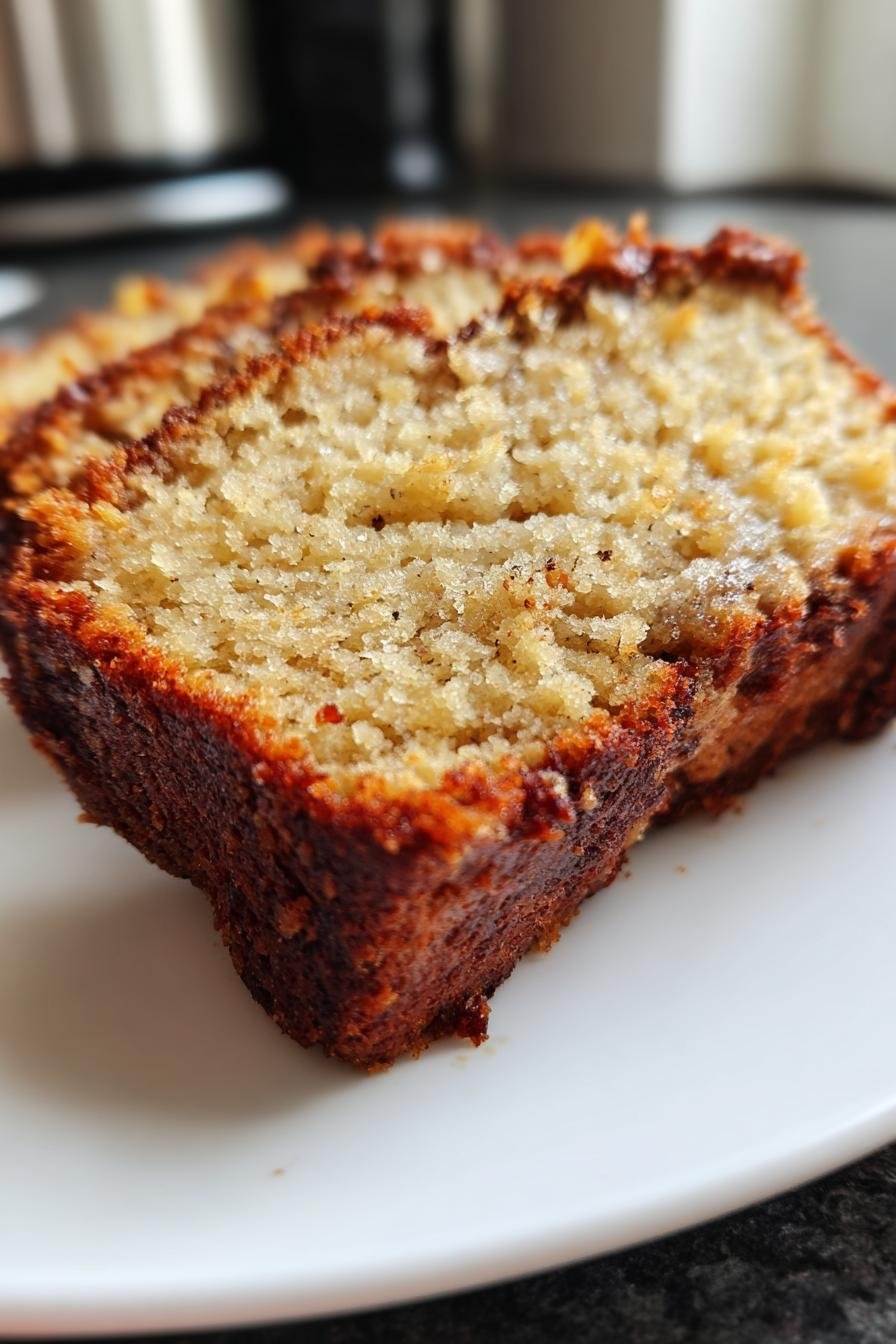 Fluffy keto banana bread
