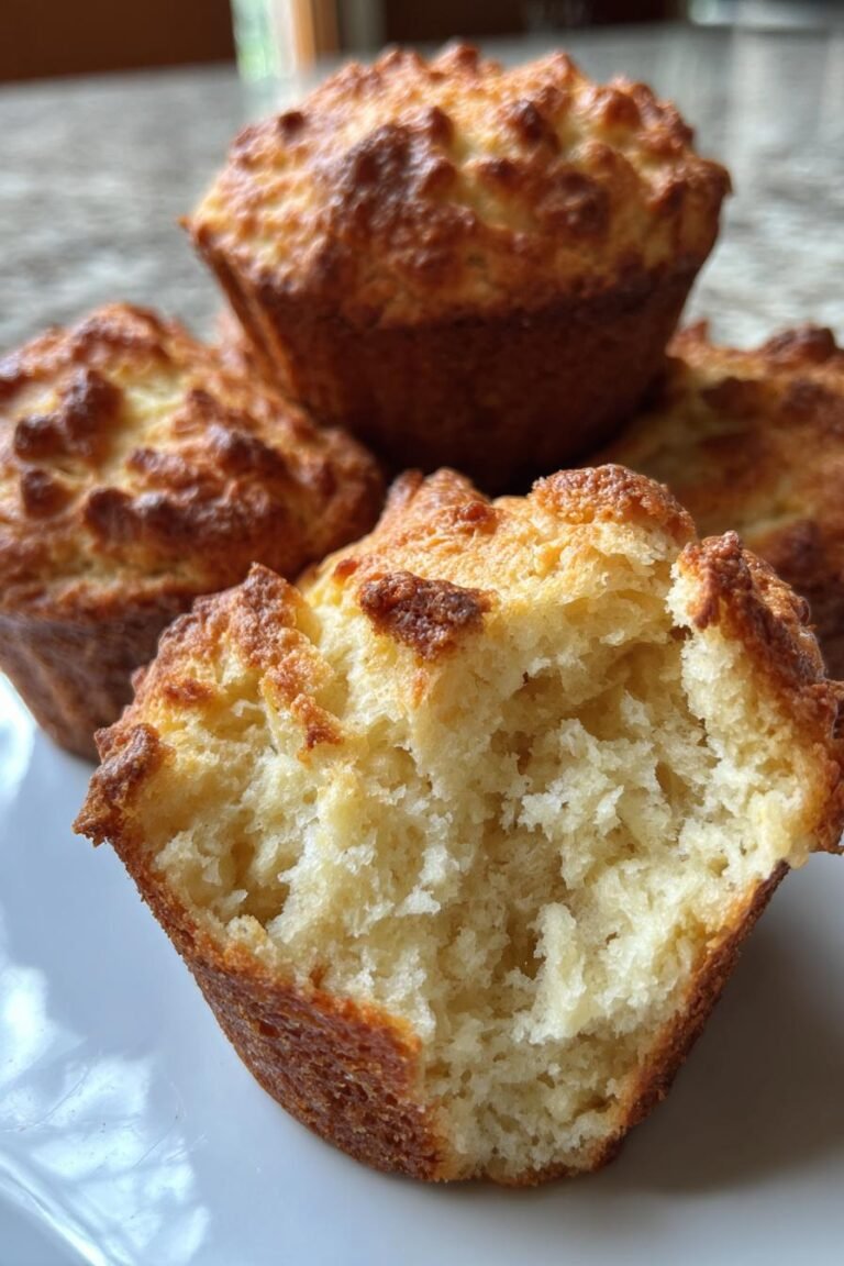 Fluffy protein muffins