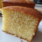 Fluffy vanilla sponge cake