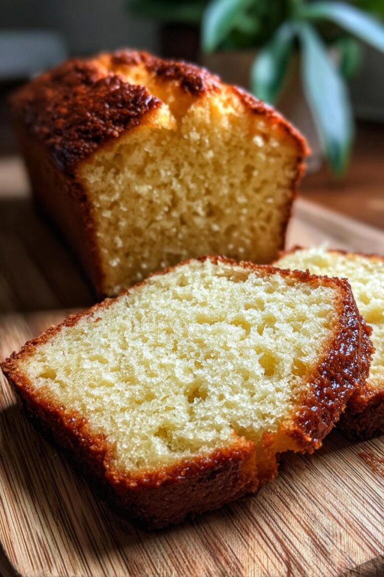Fluffy yogurt loaf cake