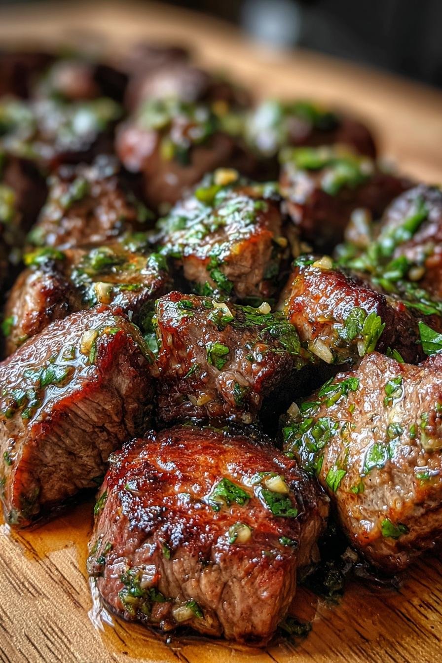Garlic Butter Steak Bites