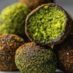 Green Protein Smoothie Bomb Bites