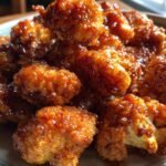 Hot Honey Fried Cauliflower