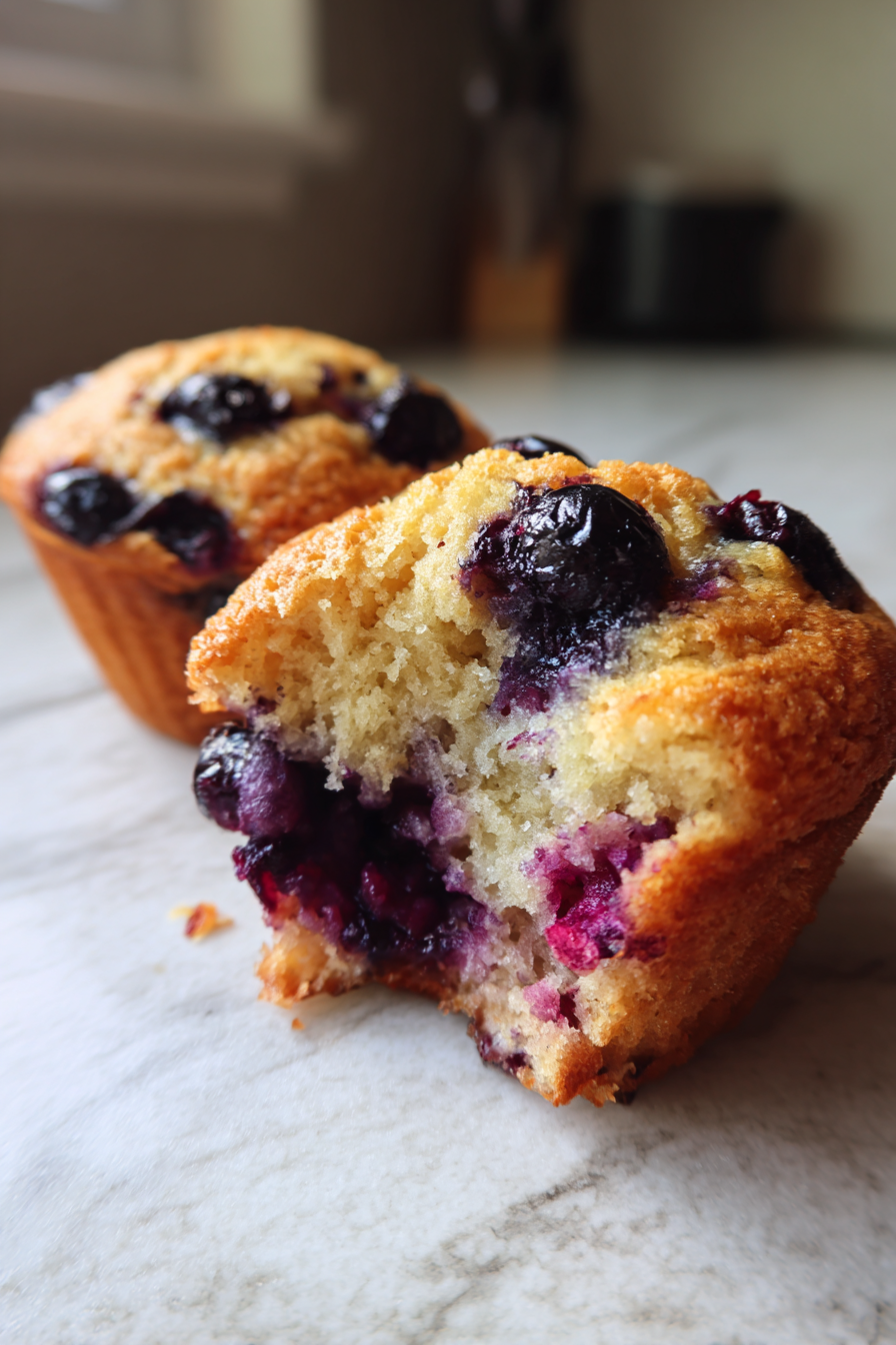 Keto Blueberry Muffins Almond Flour