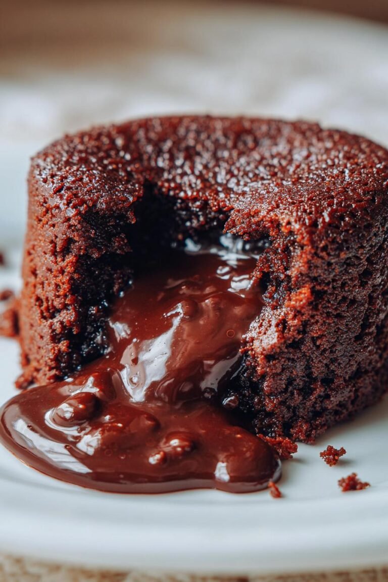 Keto Chocolate Lava Cake