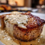 Keto Pork Chops with Cream Sauce