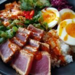 Keto Spicy Tuna Rice Bowl