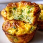 Keto jalapeño cheddar egg muffins