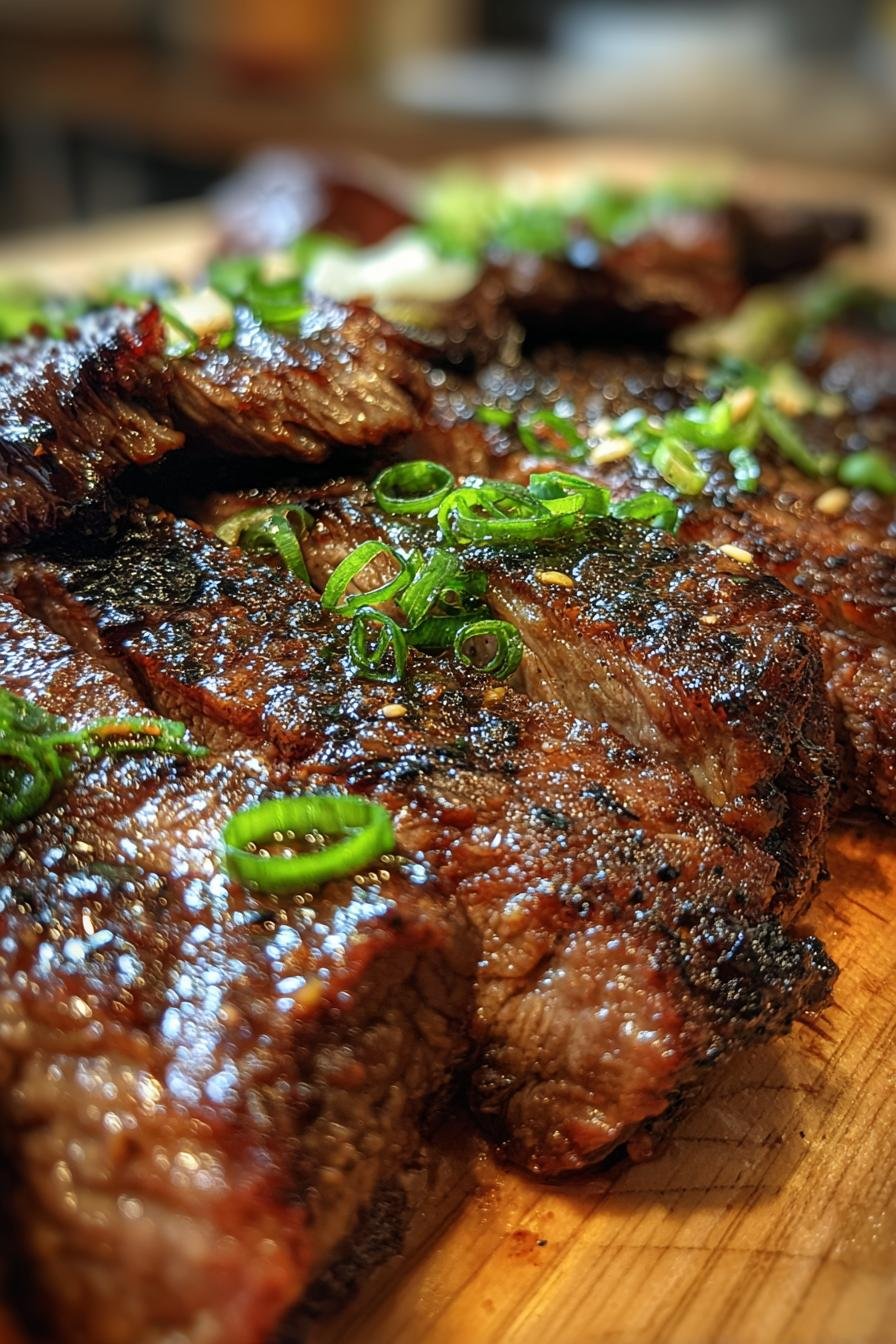 Korean BBQ Short Ribs Galbi Style