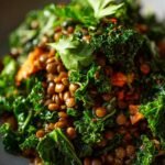 Lentil Kale Luxury Salad