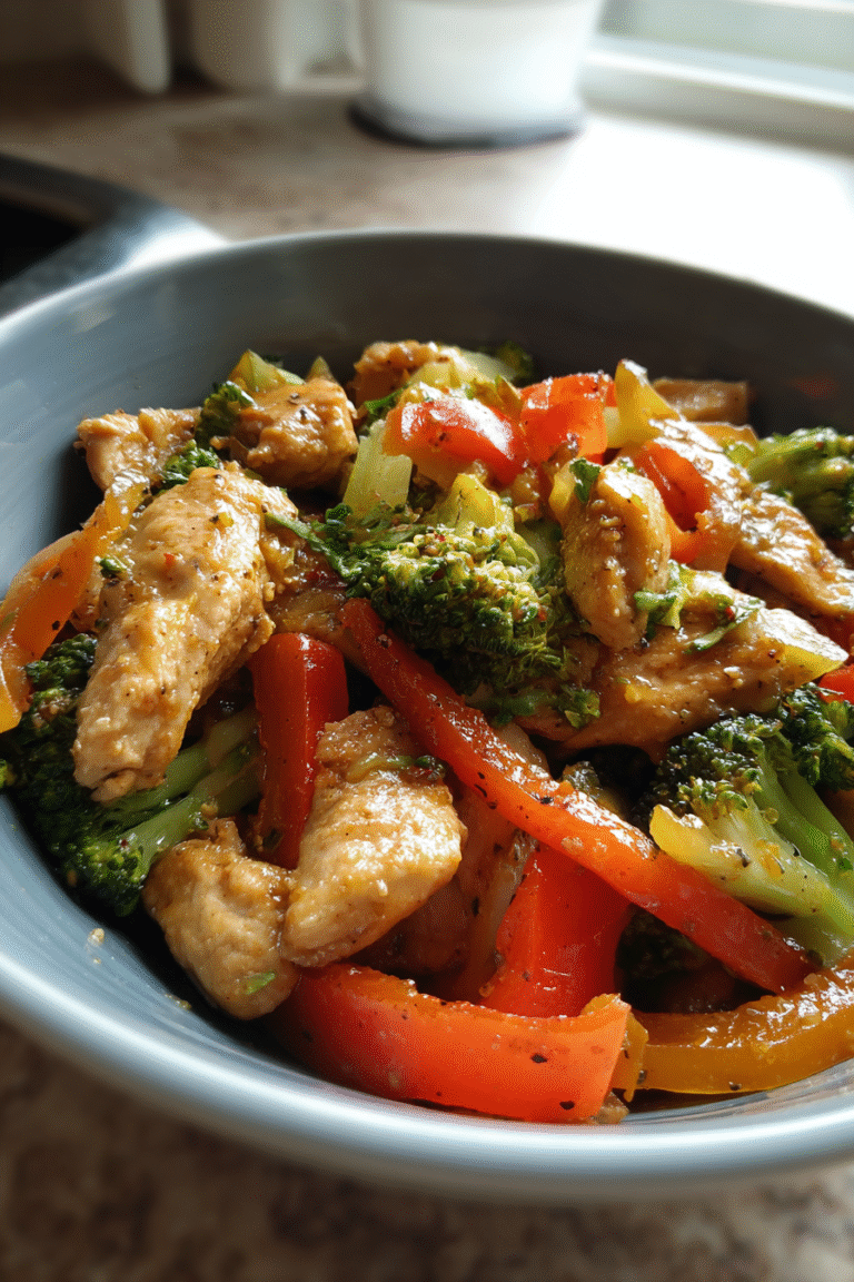 Low Carb Chicken Stir Fry