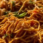 Low calorie sesame ginger noodles