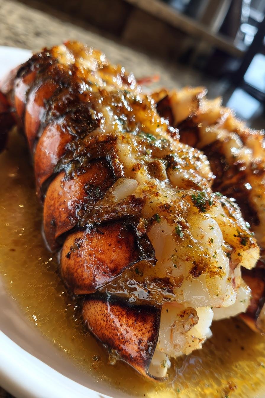 Maine Lobster Tail with Browned Butter