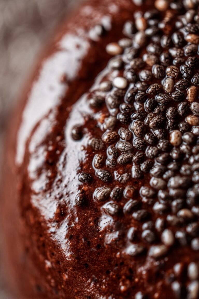 Protein packed chocolate chia pudding