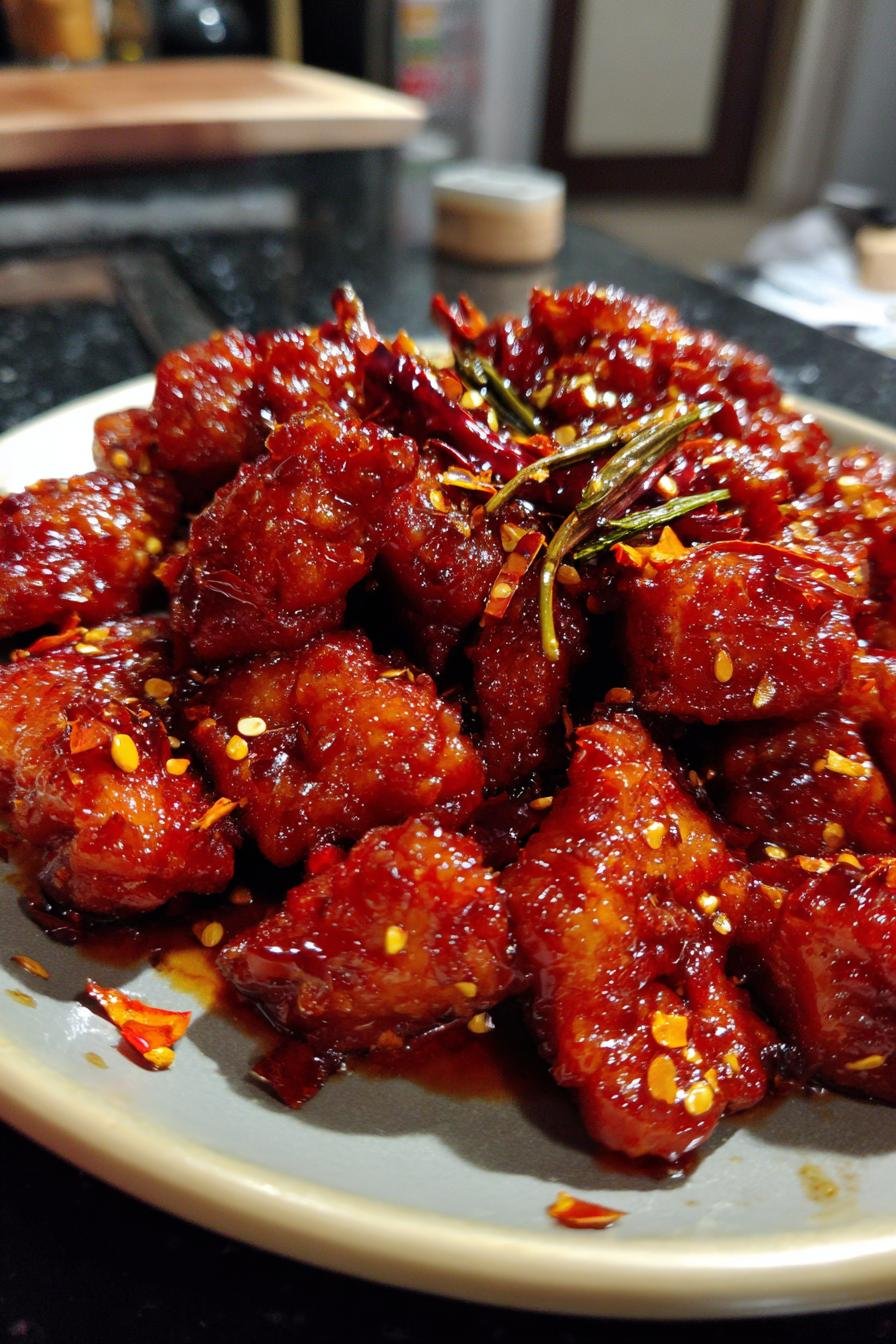 Spicy Scorpion Pepper Hot Sauce Chicken