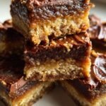 Tahini Sesame Cookie Butter Bars