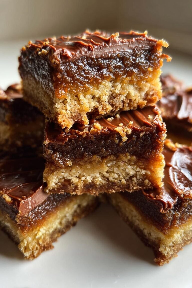 Tahini Sesame Cookie Butter Bars