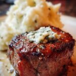 Truffle Butter Filet Mignon with Garlic Herb Mash