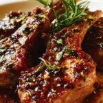 Truffle Honey Glazed Lamb Chops