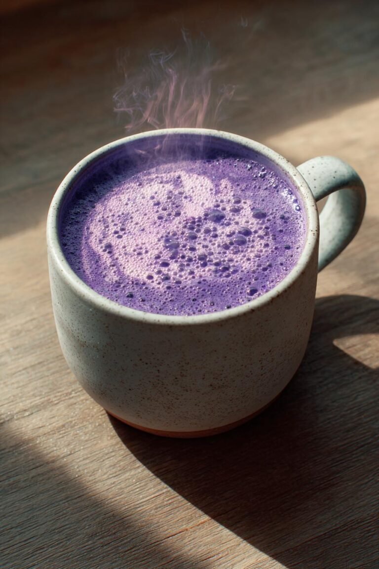 Ube Coconut Latte
