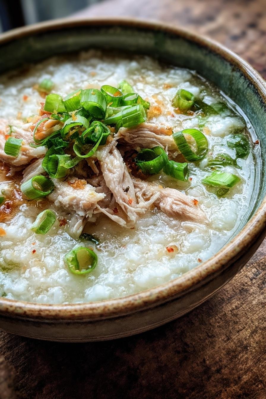 chicken arroz caldo