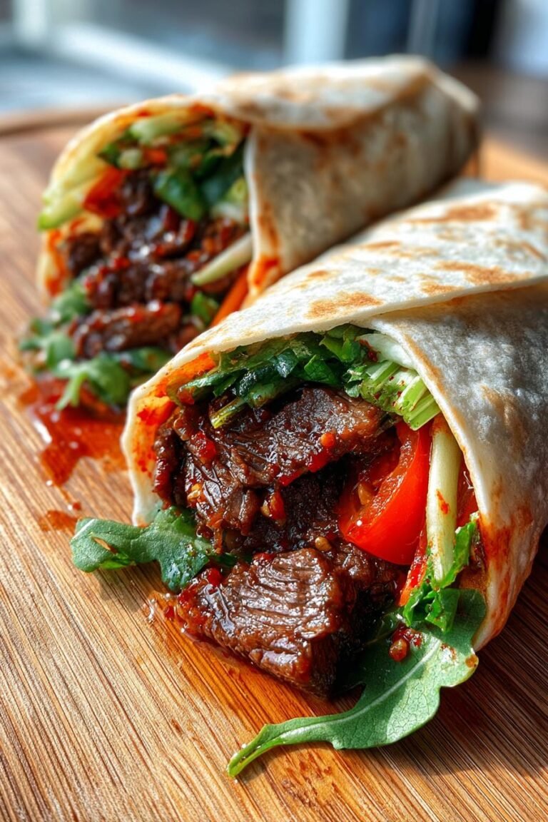 Spicy Gochujang Steak Wraps Ready in 30 Minutes