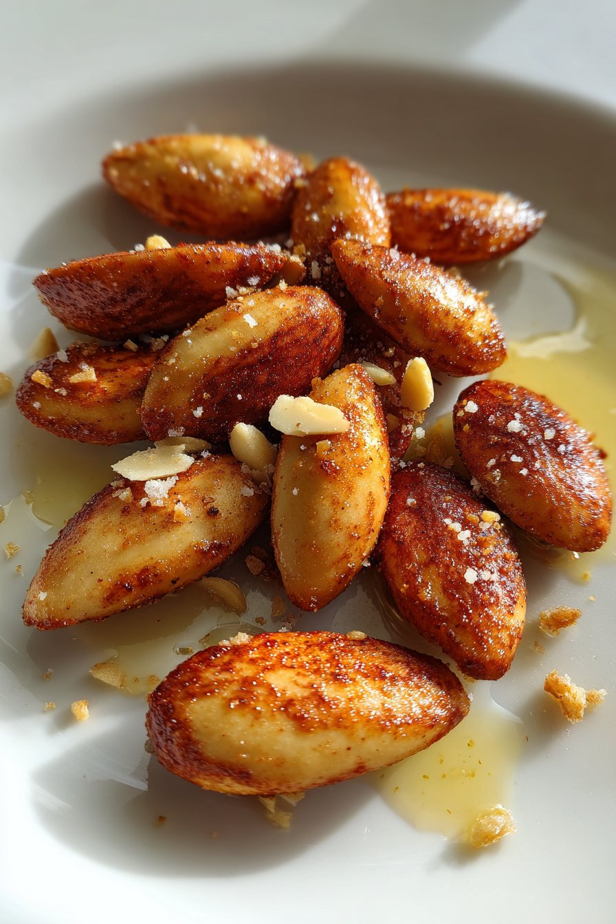 keto roasted garlic brazil nuts