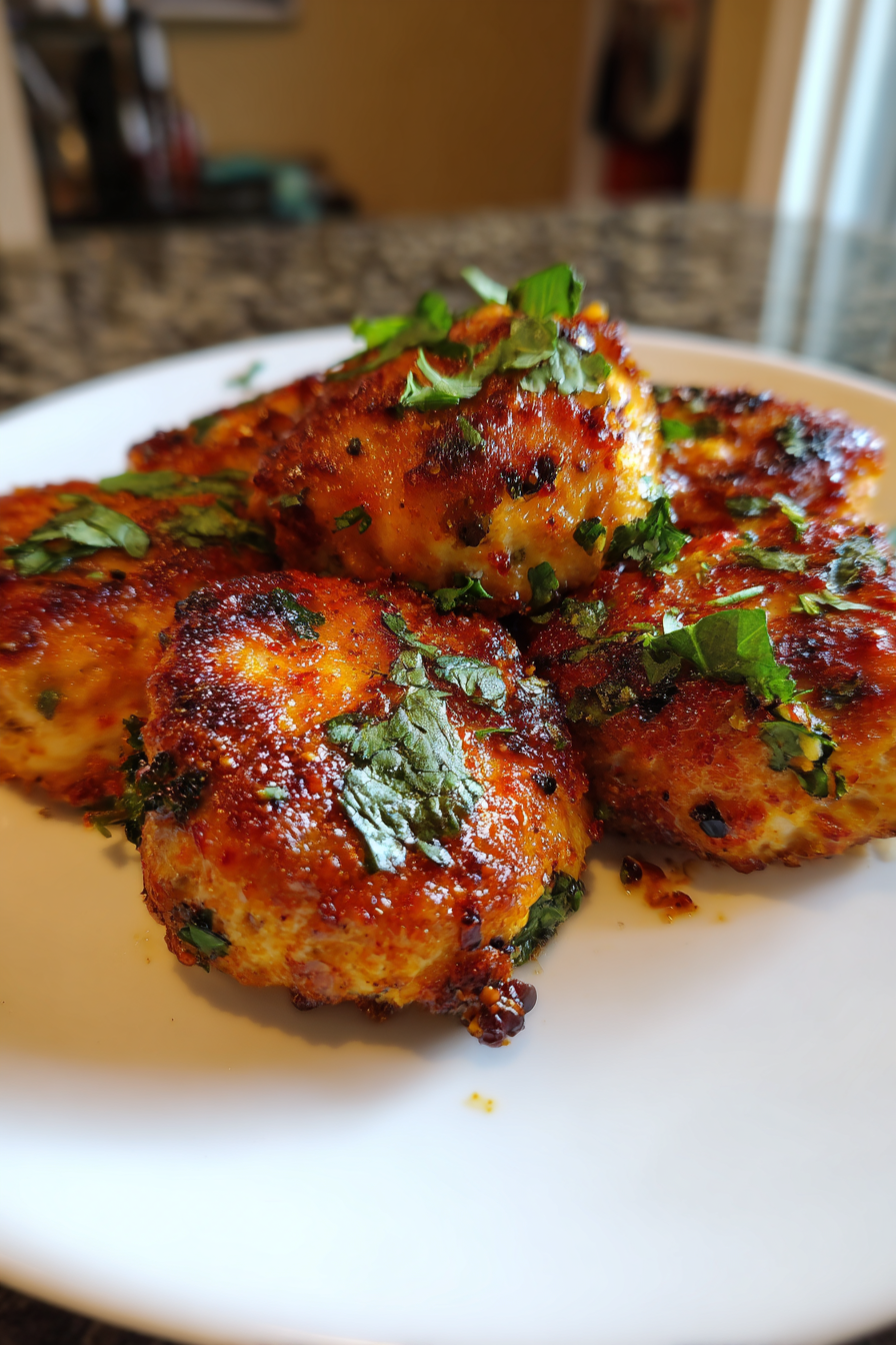 keto spicy salmon bites