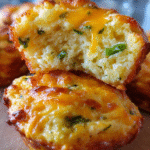 low-carb cheddar jalapeño mini muffins