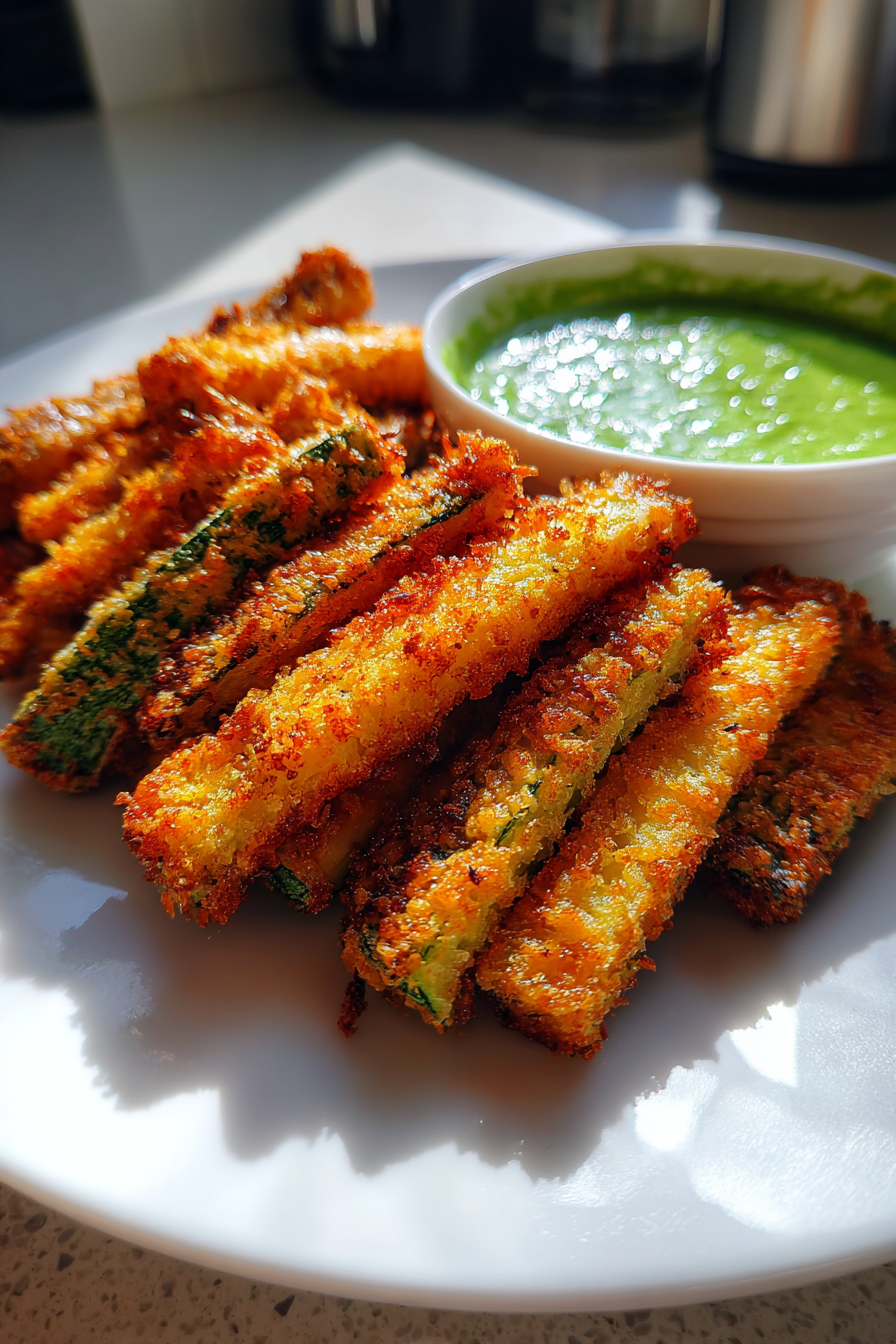 low-carb roasted zucchini fries