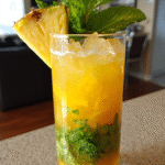 mango pineapple mojito mocktail