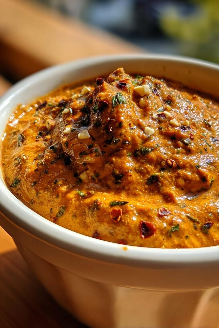 miso pistachio romesco