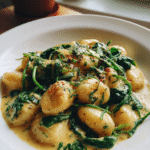 one-pot gnocchi with spinach