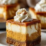 pumpkin cheesecake bars