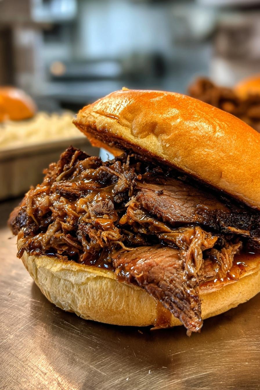 smoked brisket sandwich recipe
