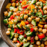 smoked paprika chickpea salad