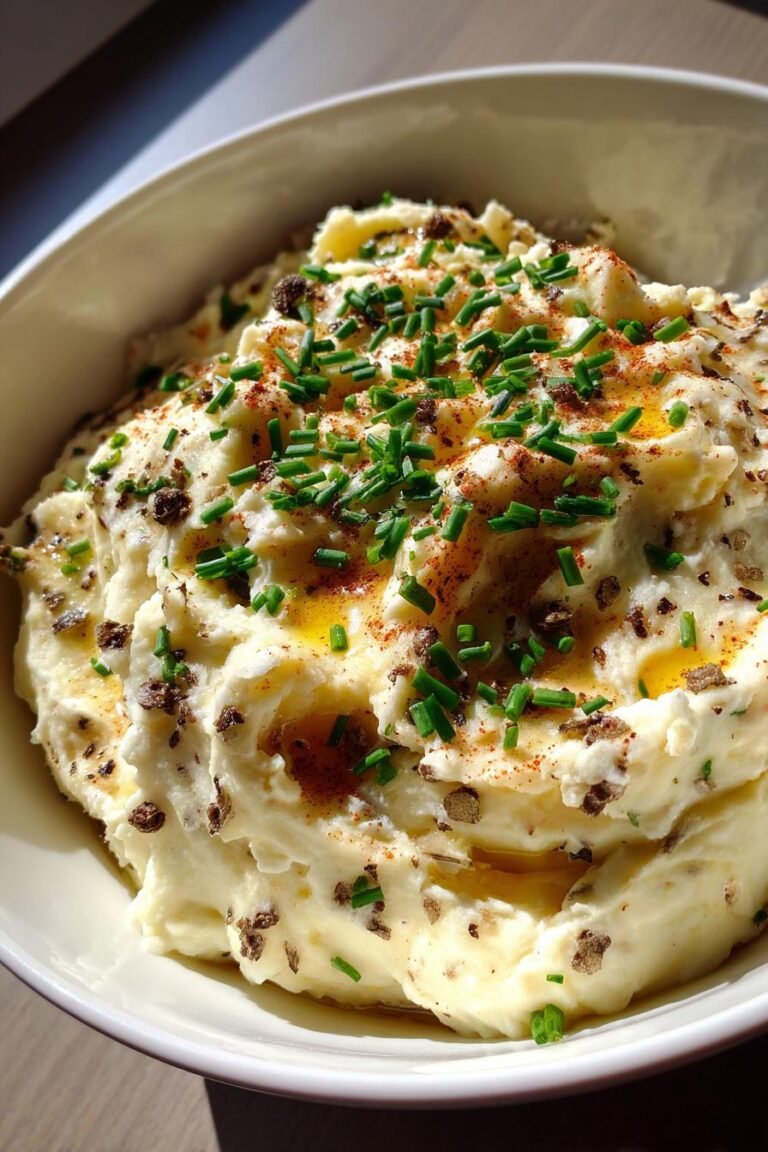 truffle mashed potatoes recipe