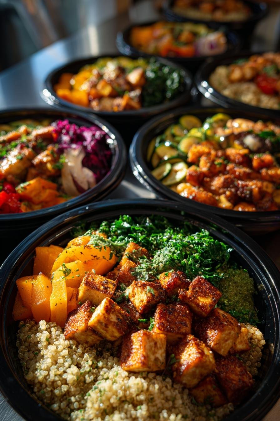 vegan meal prep bowls recipe