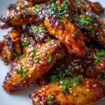 Air Fryer Honey Sesame Wings