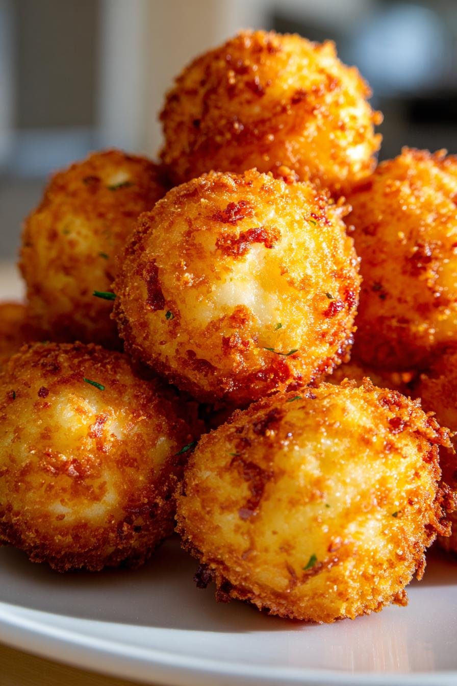 Air Fryer Mozzarella Balls