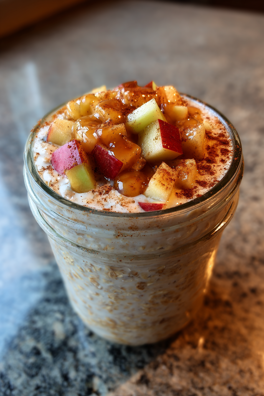 Apple Cider Overnight Oats