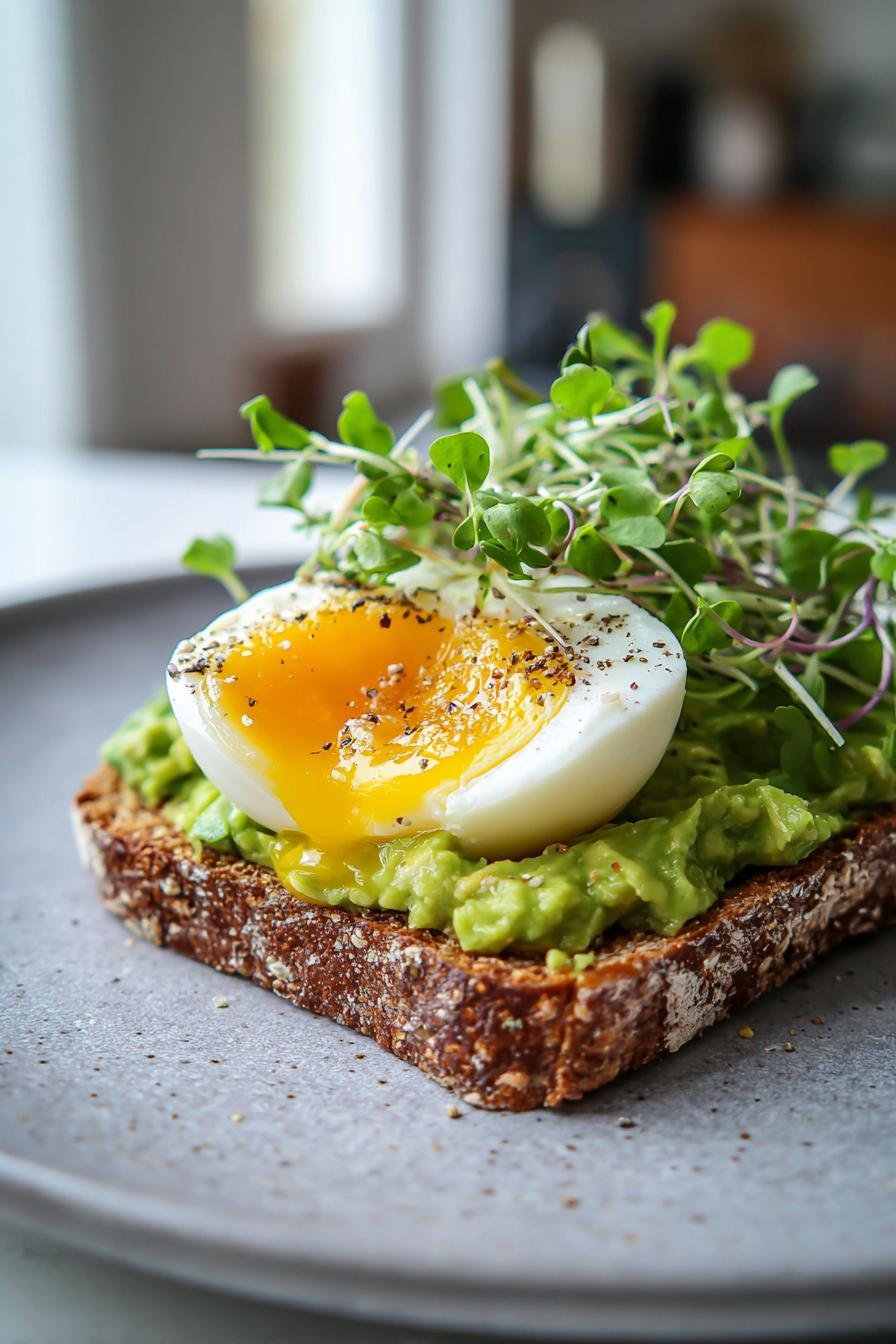 Avocado Egg Toast
