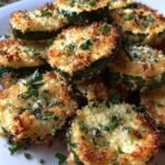 Baked Garlic Parmesan Zucchini