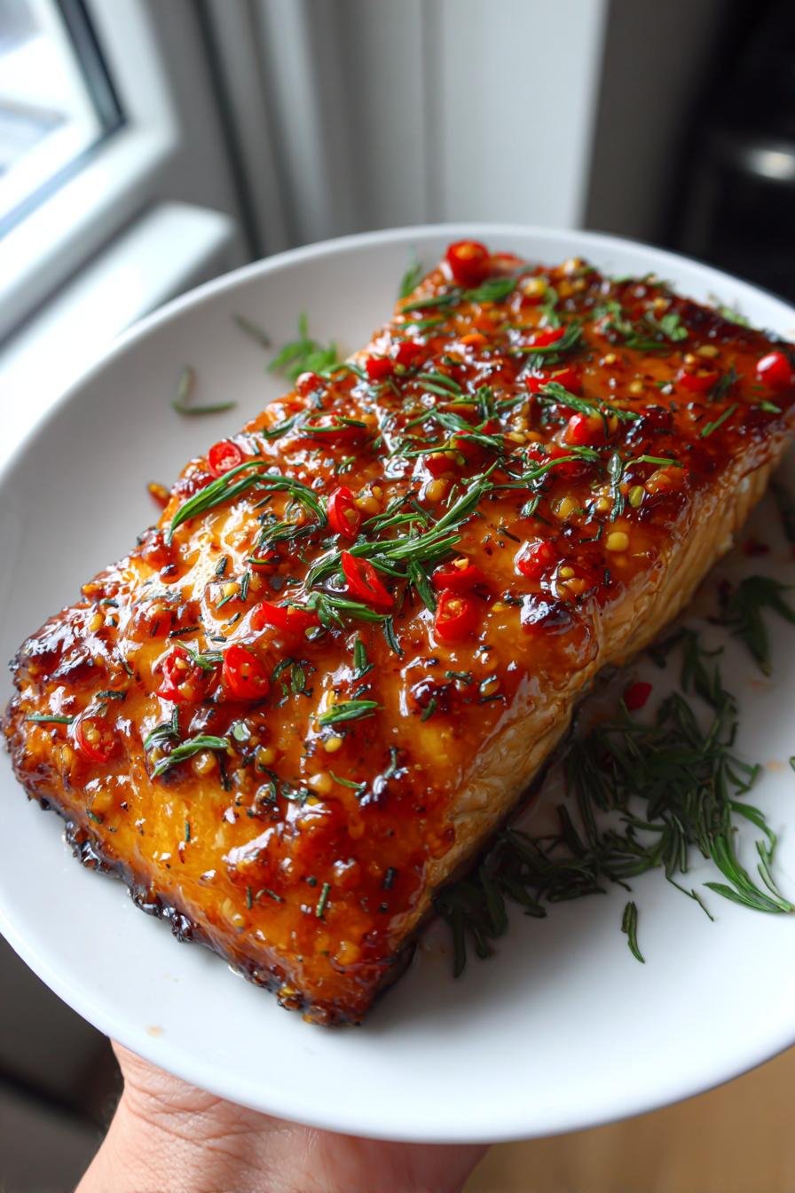 Baked Sweet Chili Salmon