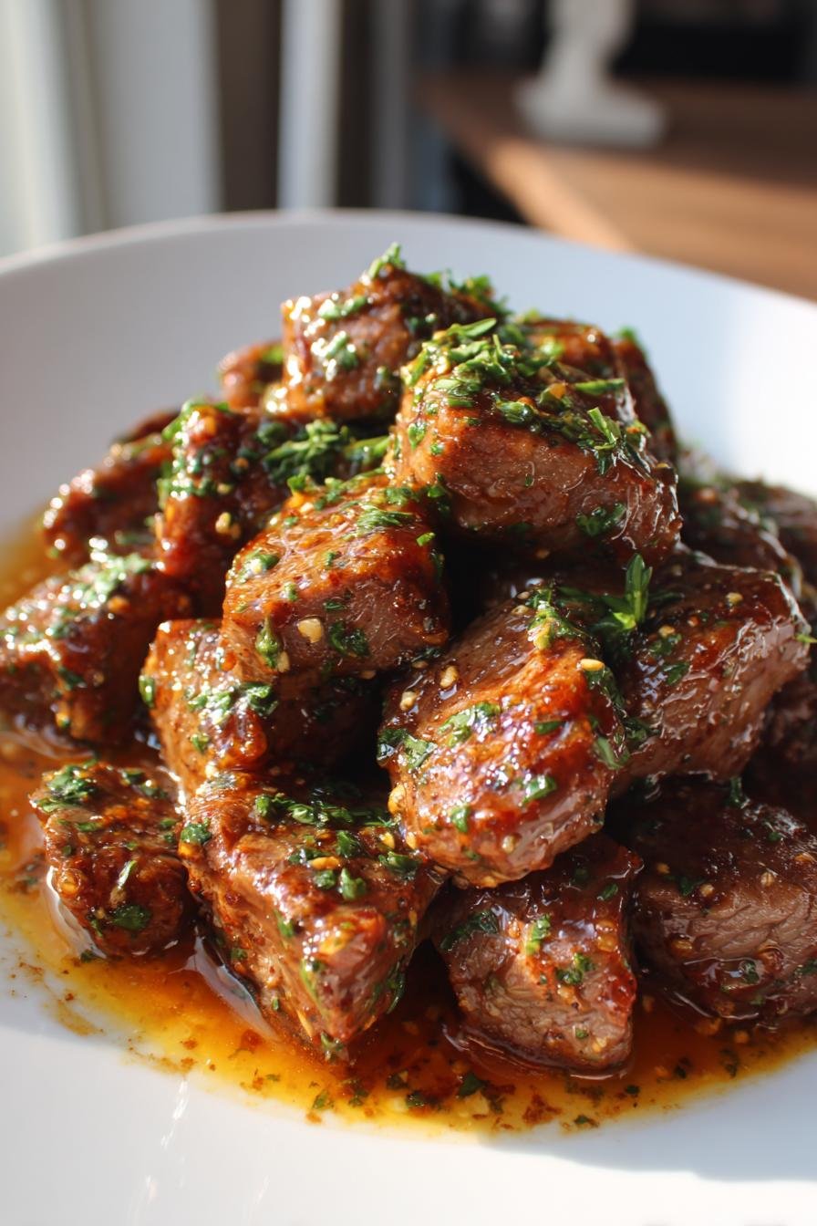 Cajun Butter Steak Bites