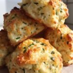 Cheddar Garlic Drop Biscuits