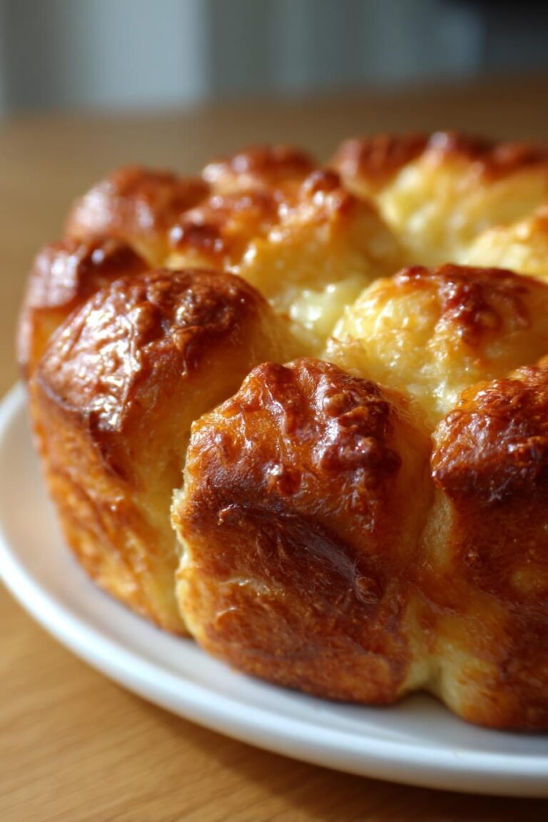 Cheesy Garlic Pull-Apart Rolls